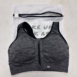 New Shefit Graphite Grey Perfect Lounge Bra Sports Bra